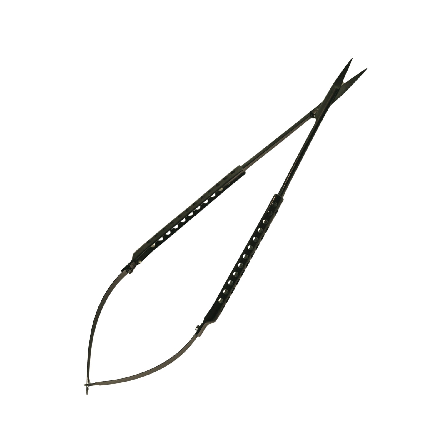 Black Castroviejo Micro Scissors Straight 18cm