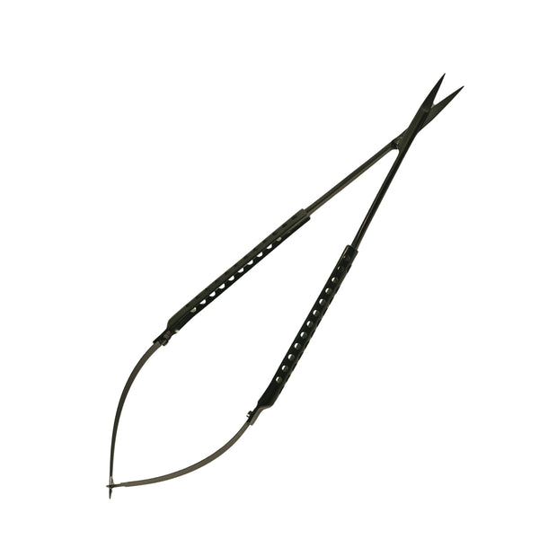 Black Castroviejo Micro Scissors Straight 18cm
