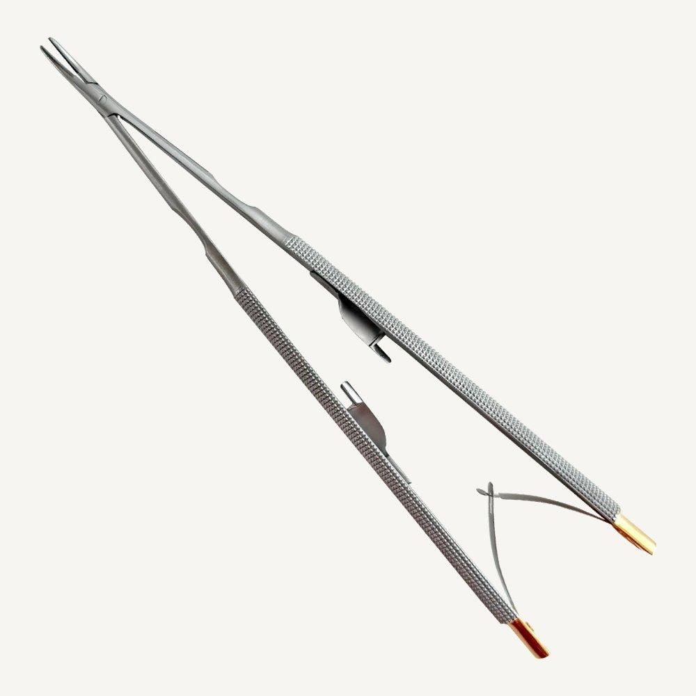 Barraquer Micro Needle Holder 180mm, TC, CVD