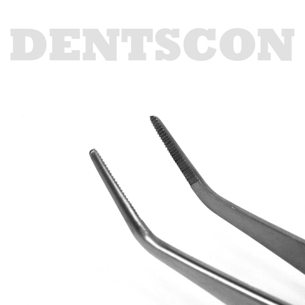 Tissue, Cotton & Dressing Pliers-London College Pliers-Black Titanium (Signature Series)
