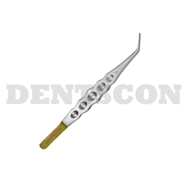 Tissue, Cotton & Dressing Pliers-London College Pliers-Black Titanium (Signature Series)